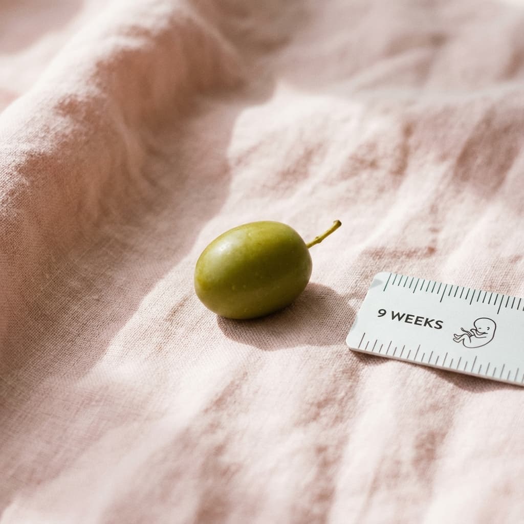 Grandezza feto settimana 9: frutta
